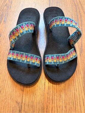 Teva Women's Voya Loma Wedge Sandals 10